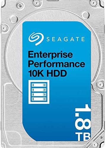 Seagate Exos 10e2400 ביצועים ארגוניים 10K | ST1800MM0129 | 1.8TB 10K סלד SAS 12GB/S 256MB מטמון מטמון 2.5 אינץ